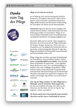 Tag der Pflege 