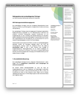 Stellungnahme zum GKV-BStbG 2026 